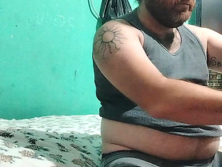 Hot mom sucking cock in lingerie