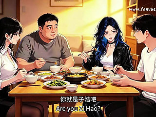 In front of my friend, She actually did such a thing to me.This is just too exciting.. EP-2.AI-generated