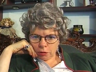 Solo German Granny Likes to Finger Her Cunt