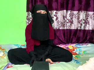 Happy time spent with a student in an empty house