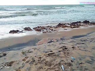 Vintage moments, drinking pee on the beach, posts "high risk" over 5 liters of pee!! VOL 2