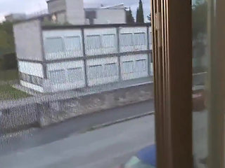 Naked in Front of the Window on a Chair