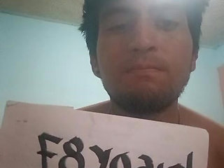 Young man with thick cock