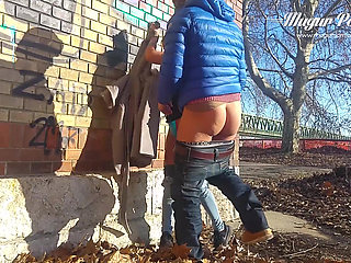 Busty chick Heidi Van Horny getting a lovely creampie with MugurPorn outdoor