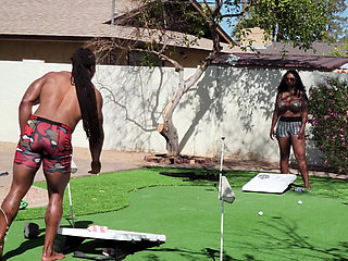 Strip Cornhole in Vegas Heat Ends with Oily Tits Milking Dreads Way BBC