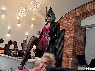 Backstage. Warming Up Tight Holes before Shooting Real Porn! Fucked 3 Teen Mo...