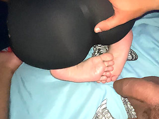 My neighbor let me into her house and I checked her ass