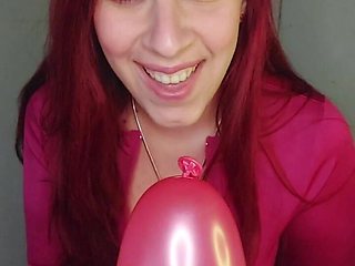 Your Girlfriend Discovers Your Balloon Fetish and Punishes You with a Rough Session!!