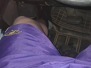Using Pink Panties to Jerk off in My Car.