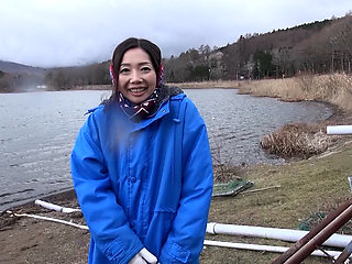 M789g06 Sudden Visit to a Mature Woman Mr.ms. Who Lives on the Shore of a Lake in the Province of Av Application! - Av Vaginal
