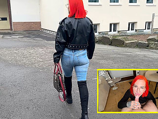 Abi in Danger! Stepmom Has to Fix It College Principal Her Mercilessly.