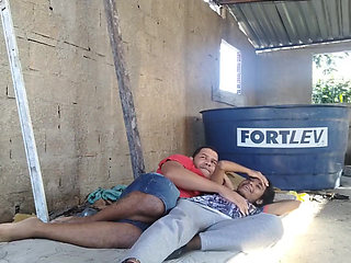 Sex in the Abandoned House with Jasmine Santana 100% Anal