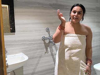 Desi MILF Fuck with Step Son Sucking Big Dick Deeply Throat the Pink Pussy Doggy Style