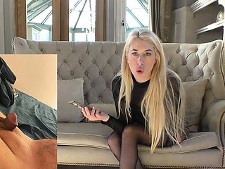 SPH petite dom makes fun of small cocks