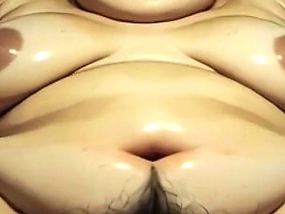 Chinese SSBBW Obese in Bondage Legs Spread - Desperate for Big Cock & Creampie