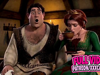 Shrek x Fiona - A Naughty Cartoon Adventure