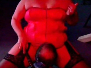 Retro Femdom Session with Anna and House Slaves