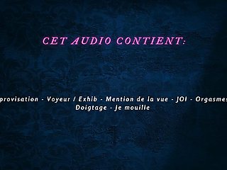 French Audio Porn  I love it when my voyeur watches me masturbate