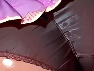 Perfect Pussy Cameltoe Black Lace Panties Teasing JOI