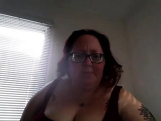 Busty brunette with big boobs rides cock