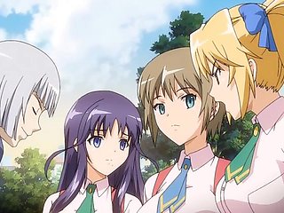 Hidden Beauty at twilight under a fading moon