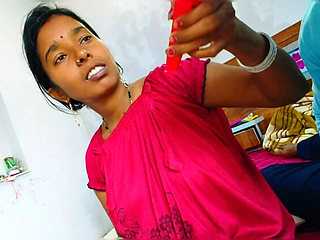 Permi Pooja Hot Indian Bhabhi First Time Homemade Sex in Kitchen with Big Natural Tits