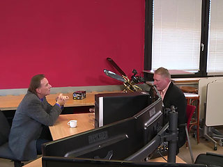 Sex Lucky Listig Blonde Sucking Cock Wild