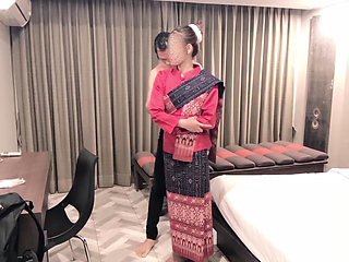 Behind the scene Thai E-san dress