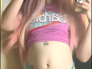 only fans goth slut SPOOKYBARBIEGRL loves to show off her tattooed body