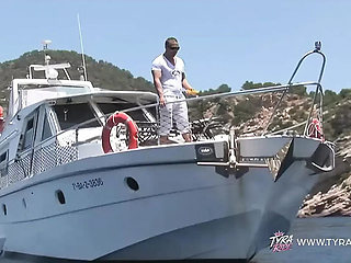 Brunette Milka Manson Gets Wild Sex on Beach, Boat, and Couch