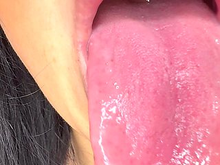 Giantess Will You in Spit and Show You Her Uvula