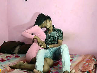 Desi Village 18yrs Girlfriend Foreplay Sex! Desi New Hot Girl Fucking