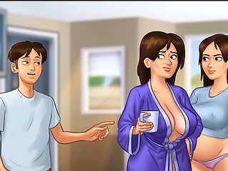 Step mom, love season, anime porn
