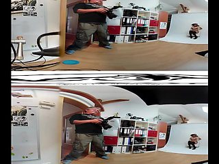 Virtual reality smut with explosive Bella Scaris from Bravo Models