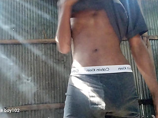 Boy jarking big cock