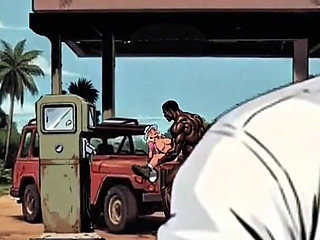 Jungle Gas Station: a Black Pump for a White Wife. BBC Wife Cuckold