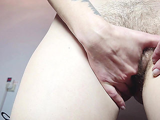 Dirty and Wet Pad, I Had to Take off My Panties!