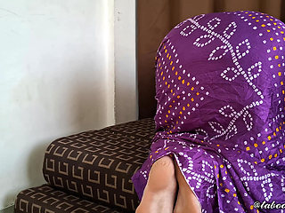 Purple Saree Love the Gujrati Bhabhi Feeling