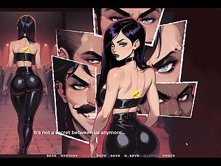 My New Girlfriend Taboo Hentai Game Ep. 41 BDSM Spanking with My Goth GF!