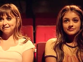 Brunette bombshell Riley and stud Ryan: steamy lesbian action with those juicy naturals