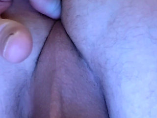 Hetero Man First Time Fingering His Own Ass