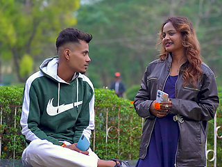 stepBrother had hardcore sex with step sister in the forest