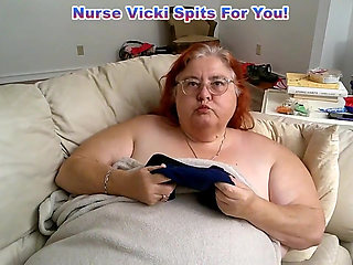 Nurse Vicki Pretends to Spit on You!