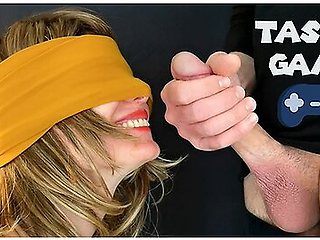 Tricked By Hiring Manager Taste Game Close Up Cum Swallowing - Sheila Moore