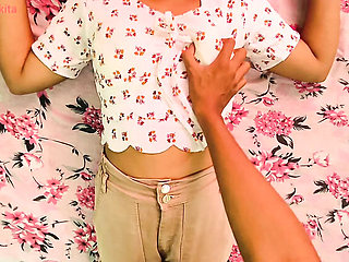 Horney Ankita Indian Desi GF Tight Pussy Hardcore Fuck in OYO MMS Hindi Sex