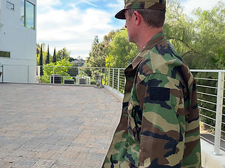 Lilith Grace and Nitro Get Some Hot Sex Going Military Service