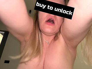 Busty Blonde Wife Deepthroat, Cowgirl & Passionate Missionary Fuck POV