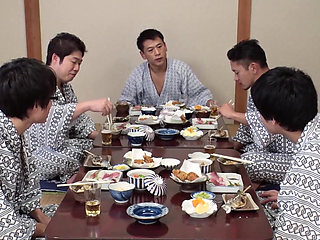 Wild Group Session Asian Babe Licked, Ridden and Facialized