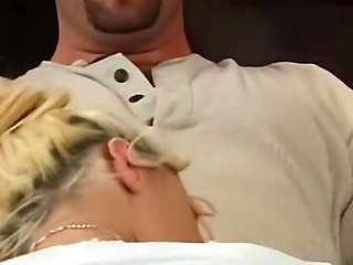 The Sublime Huge Tits of a Young Blonde in Search of Orgasm