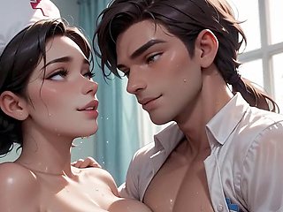 Sweet Indian nurse shares intimate moments with her patient